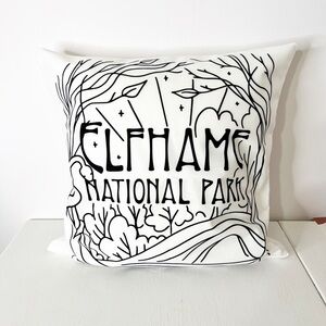 Bookish Box ELFHAME National Park Pillowcase‎ Soft Folk of Air Holly Black
